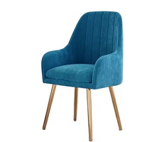 WDYNordic Internet Celebrity Dining Chair Household Girl's Heart Bedroom Light Luxury Dressing Table Makeup Chair Casual Back