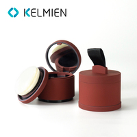 Poudre de contour pour la ligne des cheveux en gros, contenant vide pour poudre compacte, blush, avec miroir et éponge