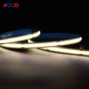 Tira de Luz LED COB Flexible de Alta Luminosidad IP20 CRI90 FOB 12V, 8mm 8W/M, Impermeable, Lineal, para Decoración Comercial - Product Image 5