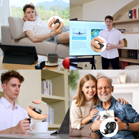 Anillo Inteligente con Control Remoto para Pasar Páginas, Control de Desplazamiento con Soporte para iPhone, iPad, Tableta Android, Computadora Portátil, PC, Smart TV