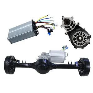 5KW transaxle động cơ 1200W không chổi than trục phía sau điện chuyển đổi Kit xe ô tô 60V DC BLDC động cơ