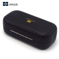Vente en gros d'ensemble d'étuis à lunettes en velours de luxe personnalisé boîtes de lunettes à bas quantité minimale de commande avec logo d'emballage de lunettes de soleil