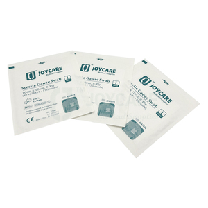 Tampone di garza Non tessuto approvato ISO CE sterilizzato 10x10cm,19x15,40, 8 strati - Product Image 5