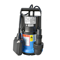 Pompe à eau submersible avec interrupteur à flotteur, pompe à eau propre automatique pour le vidange de piscine, la drainage des sous-sols et l'irrigation des jardins