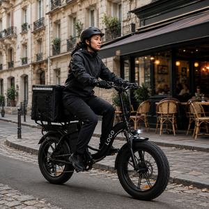 Bicicleta Eléctrica de Montaña de 48V 50Ah, 250W 750W, Alta Velocidad, Neumáticos Gruesos 20*4, Antipinchazos, para Entregas y Desplazamientos - Product Image 1