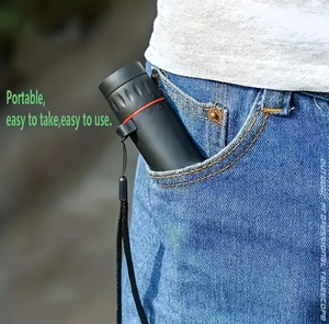 Télescope monoculaire HD 2000X25, portable compact pour les voyages, la randonnée, la pêche, le camping, l'observation des étoiles, les concerts et l'observation des oiseaux - Product Image 4