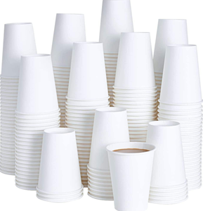 Tazze di carta usa e getta stampate personalizzate con rivestimento in resina Design singolo carta da parati per tè e caffè e coperchi - Product Image 5