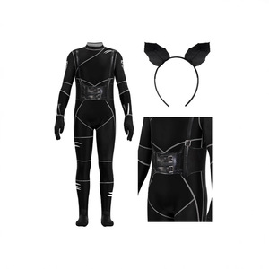 Costume de sorcière pour enfants Addams Family en polyester pour garçons, été 2025, jeu de rôle anime - Product Image 3