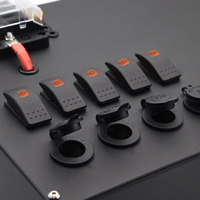 Boîte de commande d'alimentation CC 12/24V, concentrateur d'alimentation pour véhicule, auvent ou remorque.