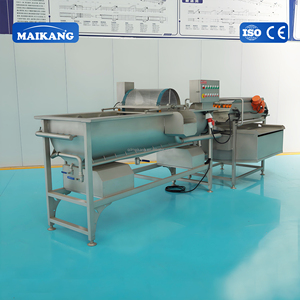 Machine de nettoyage automatique multi-usages à vortex pour les radis, la viande et le poisson dans les usines de transformation alimentaire à grande échelle - Product Image 3