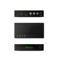 Decodificador de TV Digital DVB-T2 MPEG4 Full HD 1080P Receptor DVB-T2/C STB para Canales Locales Gratuitos