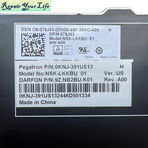 美式英文 RGB 背光键盘适用于 <span class=keywords><strong>DELL</strong></span> Pro Rugged 13 RA13250 /Pro Rugged 14 RB14250 079J43 AI 版键盘黑色框架 - Product Image 4