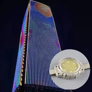 40 50Mm Rgb Rgbw Dc24v Punkt pixel Außen fassade Gebäude Led Point dmx Pixel LED Punkt licht