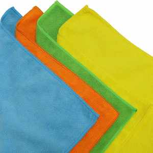 Chiffon de nettoyage de cuisine en microfibre absorbant et à séchage rapide, chiffon à vaisselle tissé - Product Image 3