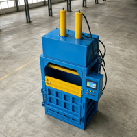 Presse à balles hydraulique verticale fabriquée en Chine, économique, pour textiles et déchets plastiques, compresseur de conteneurs pour usine de recyclage