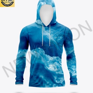 Sudadera de Pesca con Logotipo Personalizado, Impresión por Sublimación, Secado Rápido, Transpirable, Protección Solar, Camuflaje - Product Image 4