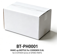 Bouteille de rechange pour CODEBOX 0.6L BT-PH0001 pour la série D et pièces de rechange D