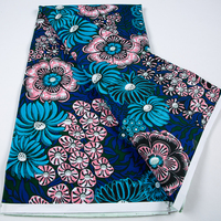 Tela de Cera Holandesa de Gran Calidad, 100% Algodón, Estampado Java, 6 Yardas, para Confección de Diseños Batik Modernos para Bodas