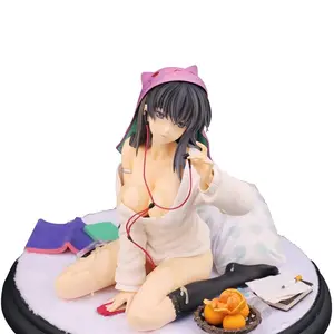 Custom japanese female sexy 3d anime nude action figure