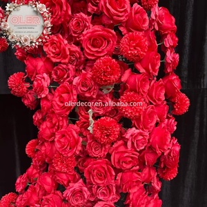 ซุ้มดอกไม้ประดิษฐ์รูปหัวใจสีแดงคุณภาพสูง ทำมือ กลิ่นหอมเหมือนจริง สำหรับตกแต่งวันวาเลนไทน์ งานแต่งงาน และเปิดเทอม - Product Image 6