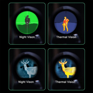 Ống nhòm nhiệt kỹ thuật số 256x192 dùng để săn bắn, quan sát ban đêm, hồng ngoại, chụp ảnh vũ khí - Product Image 6