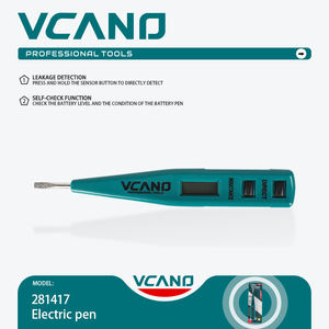 Caneta Testadora de Voltagem de Grau Industrial, à Prova d'Água e à Prova de Choque, Testador de Manutenção Elétrica de Alta Precisão - Product Image 2