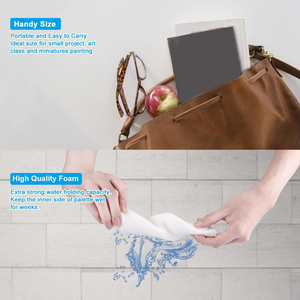 25/50 feuilles de papier pour <span class=keywords><strong>palette</strong></span> Stay Wet pour la peinture acrylique miniature - Product Image 5