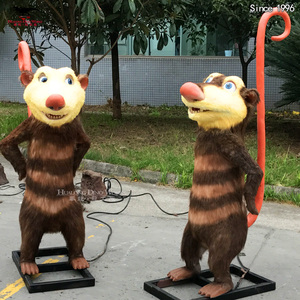 Modelo Animatrónico de Dinosaurio Artificial para Parques Temáticos, Simulación de King Kong de Espuma para Niños, Atracción para Centros Comerciales - Product Image 3