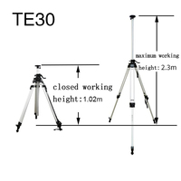 Station totale NEXLASER de haute qualité, niveau laser pour ascenseur, trépied élévateur en aluminium léger TE30