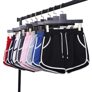 Pantalones Cortos Deportivos de Verano para Mujer, Talla Grande 4XL, Transpirables, con Logotipo Personalizado, Cordón Ajustable, Holgados, Casuales, 100% Poliéster, Impresión por Transferencia de Calor - Product Image 1