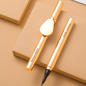 Delineador de ojos negro resistente al agua con logotipo personalizado, etiqueta privada vegana, lápiz de ojos líquido de larga duración - Product Image 1