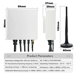 0-1000a Tuya Cuộc Sống Thông Minh 3 Giai Đoạn Wifi Năng Lượng Kwh Meter 300A Điện Kẹp Hiện Biến Áp Ứng Dụng Màn Hình Và Ghi Lại Điện PC321-TY - Product Image 2