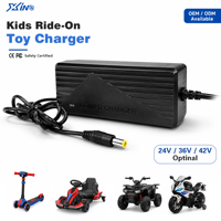 Chargeur de batterie intelligent à charge rapide pour trottinette électrique 24V 2A, prix de gros, personnalisable ODM OEM