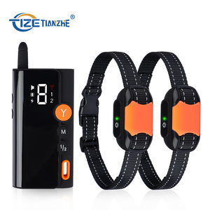 El Mejor Control Remoto, Collar de Adiestramiento para Perros con Alcance de 1000 pies, Resistente al Agua, Recargable, Sin Ladridos, para 2 Perros, con Descarga Eléctrica - Product Image 1