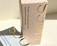 Boîte en carton sur mesure avec impression externe et logo en estampage à chaud pour la vente en gros de produits cosmétiques pour soins de la peau