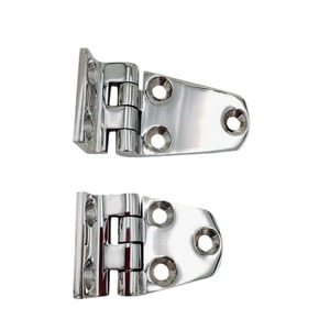 Charnière en acier inoxydable 316, plaque incurvée 54x37 70x37, qualité marine, angle droit, pour réparation et remplacement, surface polie - Product Image 1