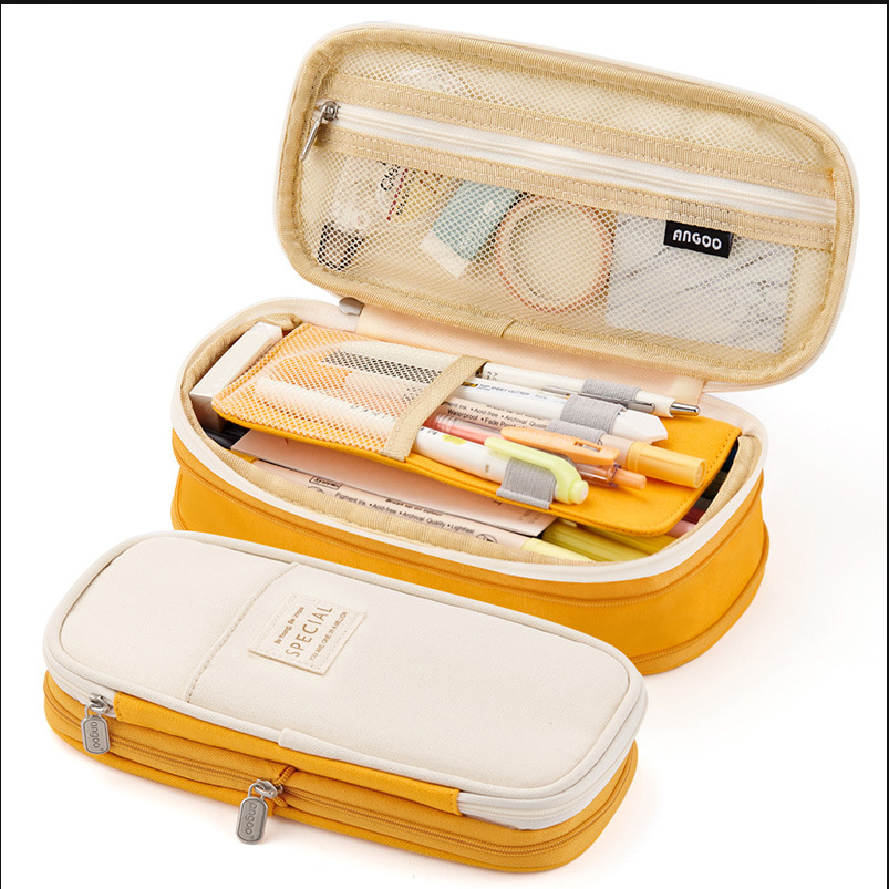 Оптовая продажа, канцелярская сумка на заказ, милый пенал, школьный Студент, вместительная сумка для хранения канцелярских принадлежностей, пенал для детей