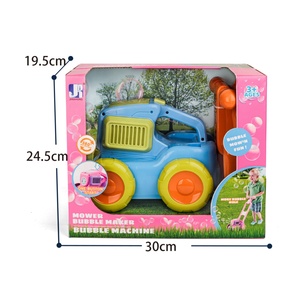 Summer Outdoor Garden Pretend Play Machine Light Blower Bubble <strong>Lawn</strong> <strong>Mower</strong> Automatic Bubble Car <strong>Toy</strong> for Children - Product Image 6