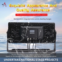 TG60 LED 800W impermeable cabeza móvil estroboscópica escenario al aire libre LED Luz de inundación con DMX DJ luces disco fiesta evento lavado luces de escenario