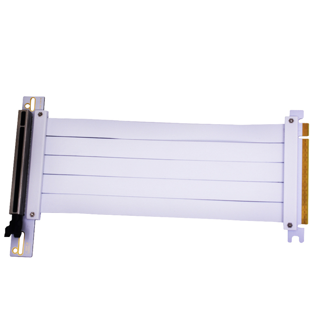 TISHRIC PCIE4.0 16x Graphics Card Extension Cable with Shielding Compatible with Multiple PCl-E Devices/graphics Cards