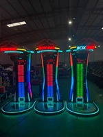 Machine de jeu de boxe à monnayeur avec gants de boxe électroniques pour centre de divertissement intérieur/extérieur et centre commercial
