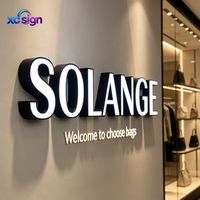 Enseigne lumineuse LED 3D personnalisée en acrylique, compatible HomeKit, avec transformateur et télécommande, pour devantures de magasins, bureaux, salons de beauté et commerces
