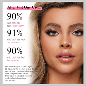 Brillant à lèvres dodu Marque privée Huile pour volume extrême Logo personnalisé Brillant à lèvres dodu à couleur changeante Transparent - Product Image 6