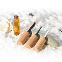Tube vide pour mini-mascara écologique, conteneur d'essence 5 ml, tube de mascara en bois pour maquillage