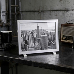 20mm aluminium dubbelzijdige posterframe posterstandaard met bureaustandaard PVC panelen voor winkelpromotie informatiepresentatie - Product Image 2