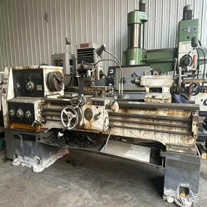 Torno Metálico Manual Horizontal de Segunda Mano en Buen Estado de Funcionamiento, Velocidad Ajustable, Función de Corte de Roscas Estándar, Alta Precisión - Product Image 4