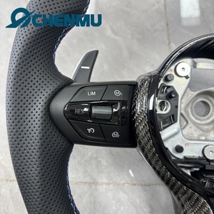 Volante in Fibra di Carbonio Nero per <span class=keywords><strong>BMW</strong></span> F10 F20 F07 <span class=keywords><strong>F45</strong></span> F32 F30 F87 F12 F11 F25 F31 F34 F33 F36 F22 F23 X6 E71 X5 E70 M3 M5 - Product Image 3