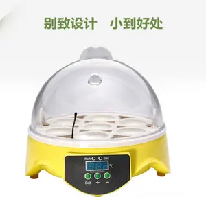 7pcs Semi-automáticas de Incubadora de Ovos de Aves Incubadora de Ovos Mini Incubadora Pombo Casa