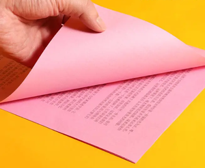 Hoja de papel de copia offset de color ligero personalizada de alta calidad - Product Image 5