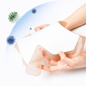 使い捨て無菌医療蝶形シリコーン粘着フォームドレッシングOEMメーカー - Product Image 2